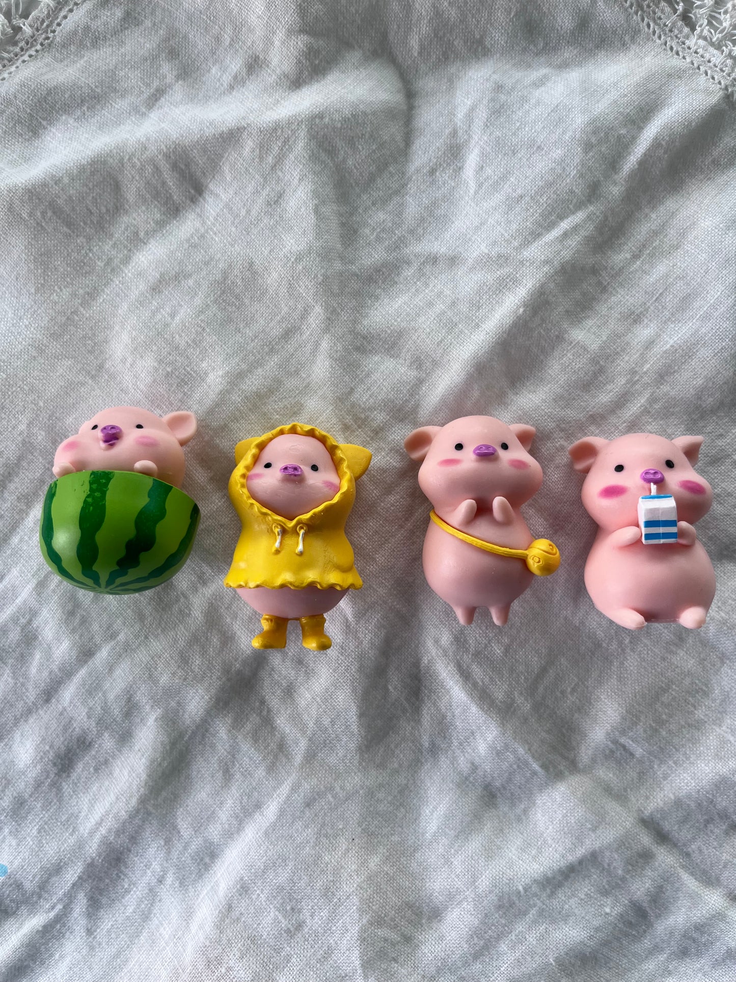 Piggy at the farmers market