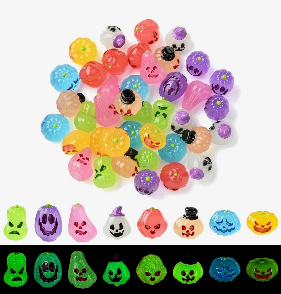 Glowing Pumpkins